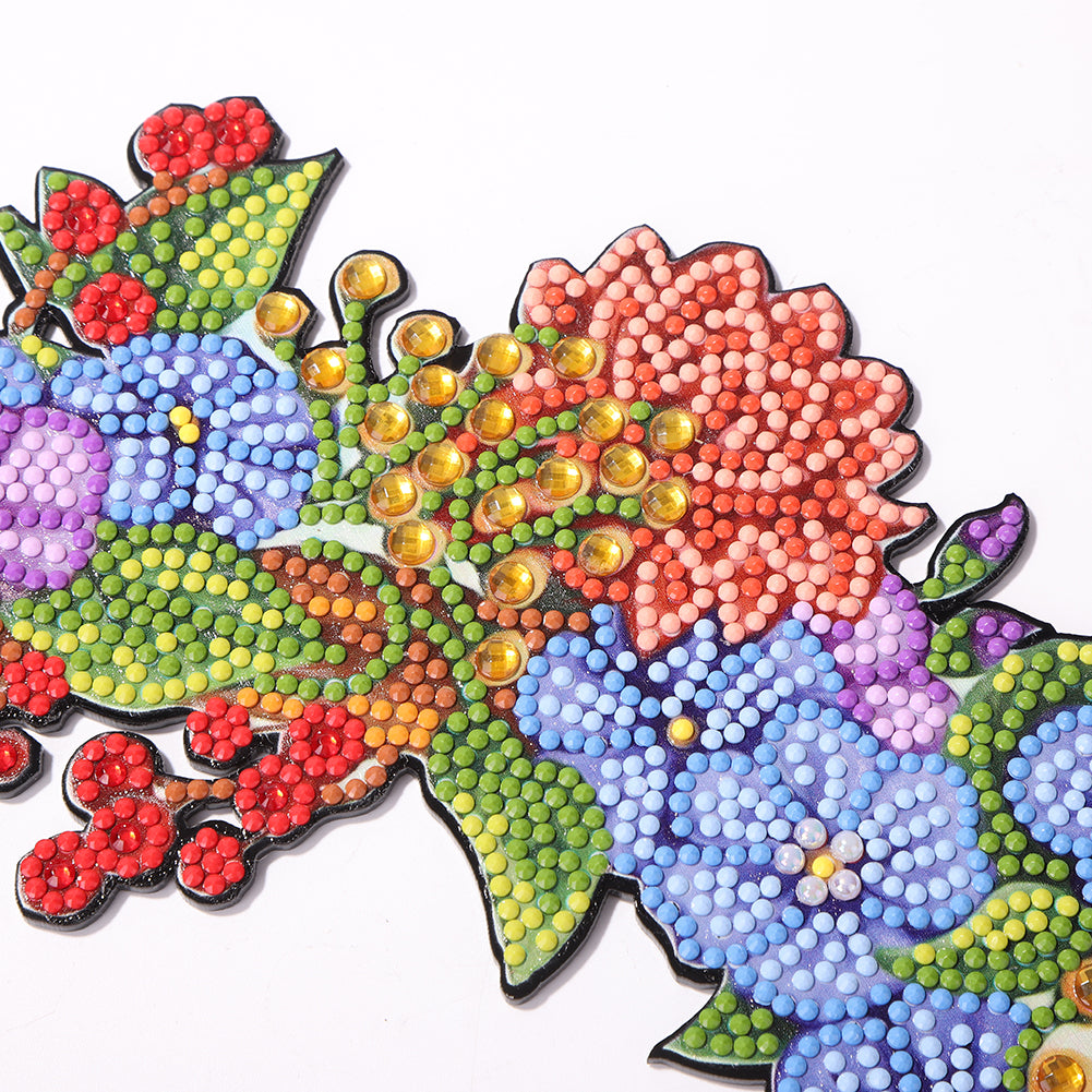 DIY Diamond Painting Wreath Handmade Crafts 5D Rhinestone Drawing Garland