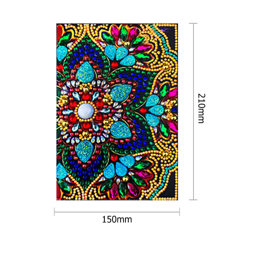 DIY Special Shaped Diamond Painting 50 Pages Notebook Diary Book Art Kits