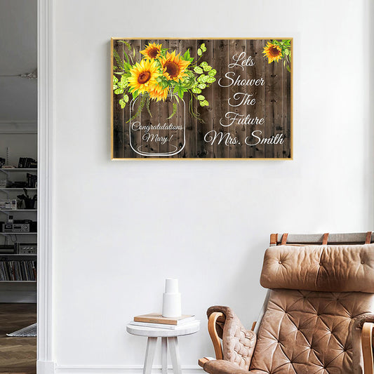 English Sentence - Full Round Drill Diamond Painting 50*40CM