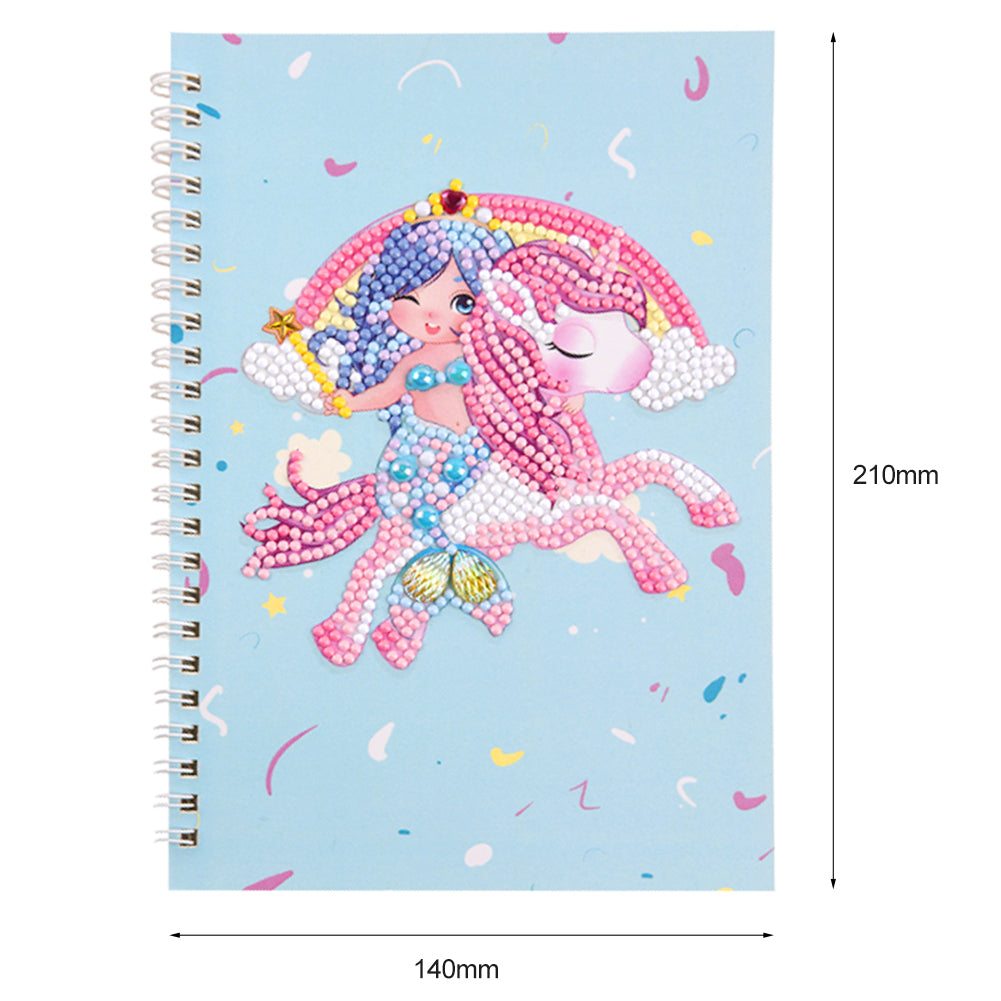 60 Pages Diamond Painting Notebook DIY 5D Rhinestone Drawing Diary Books