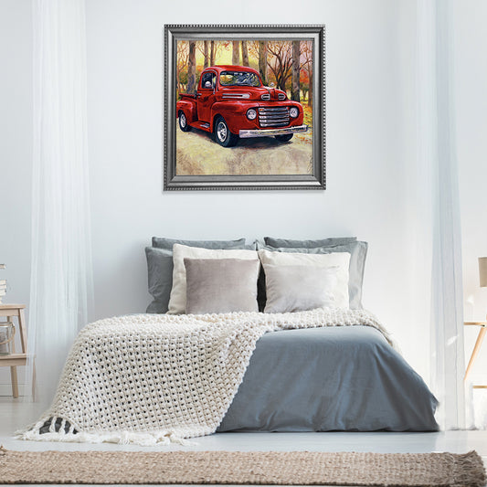 Car - Full Round Drill Diamond Painting 30*30CM