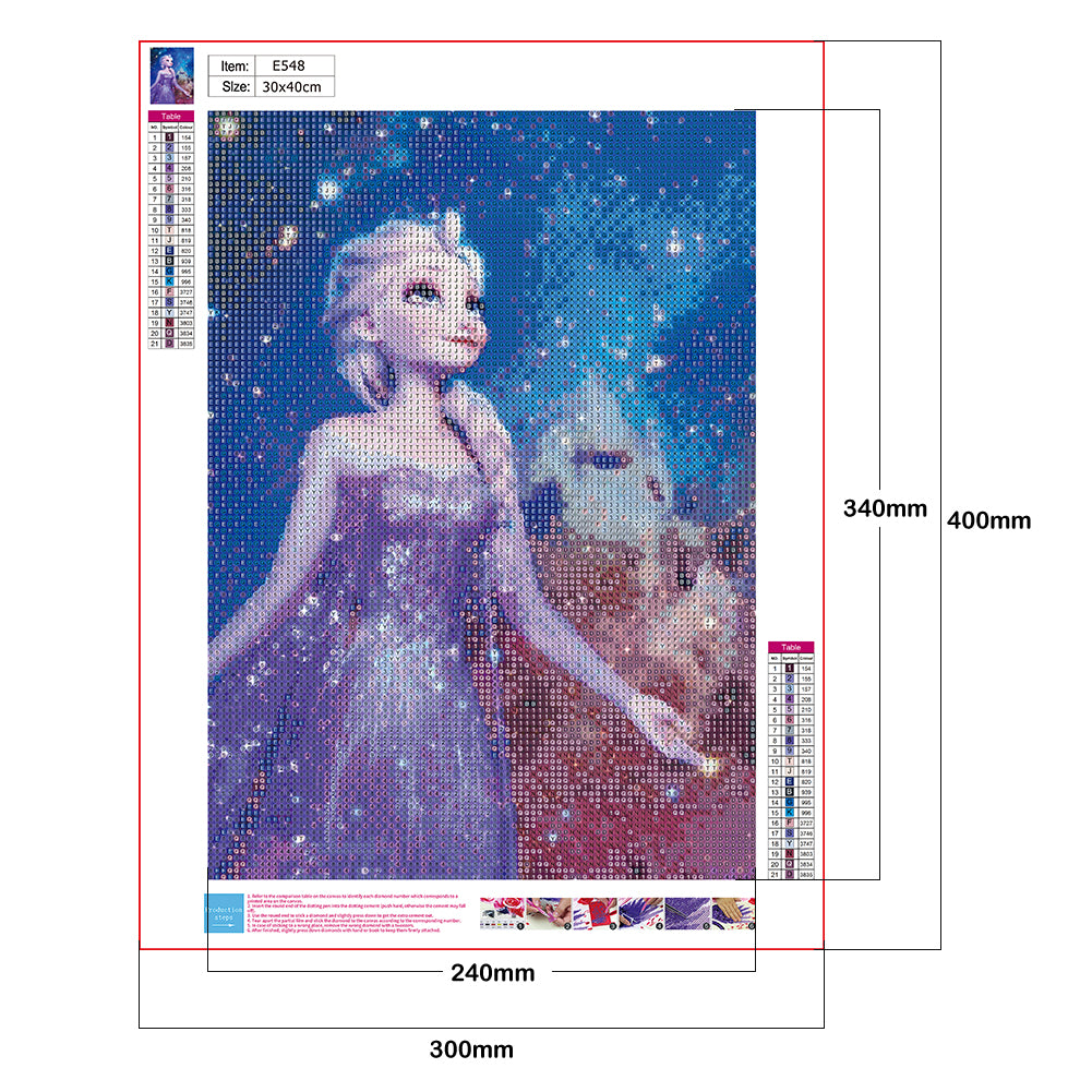 Cartoon - Full Round Drill Diamond Painting 30*40CM