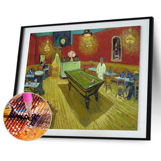 Oil Landscape - Full Round Drill Diamond Painting 40*30CM