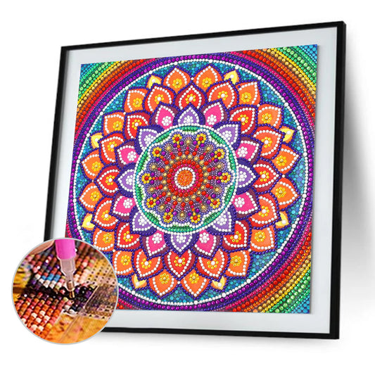 Datura - Special Shaped Drill Diamond Painting 30*30CM