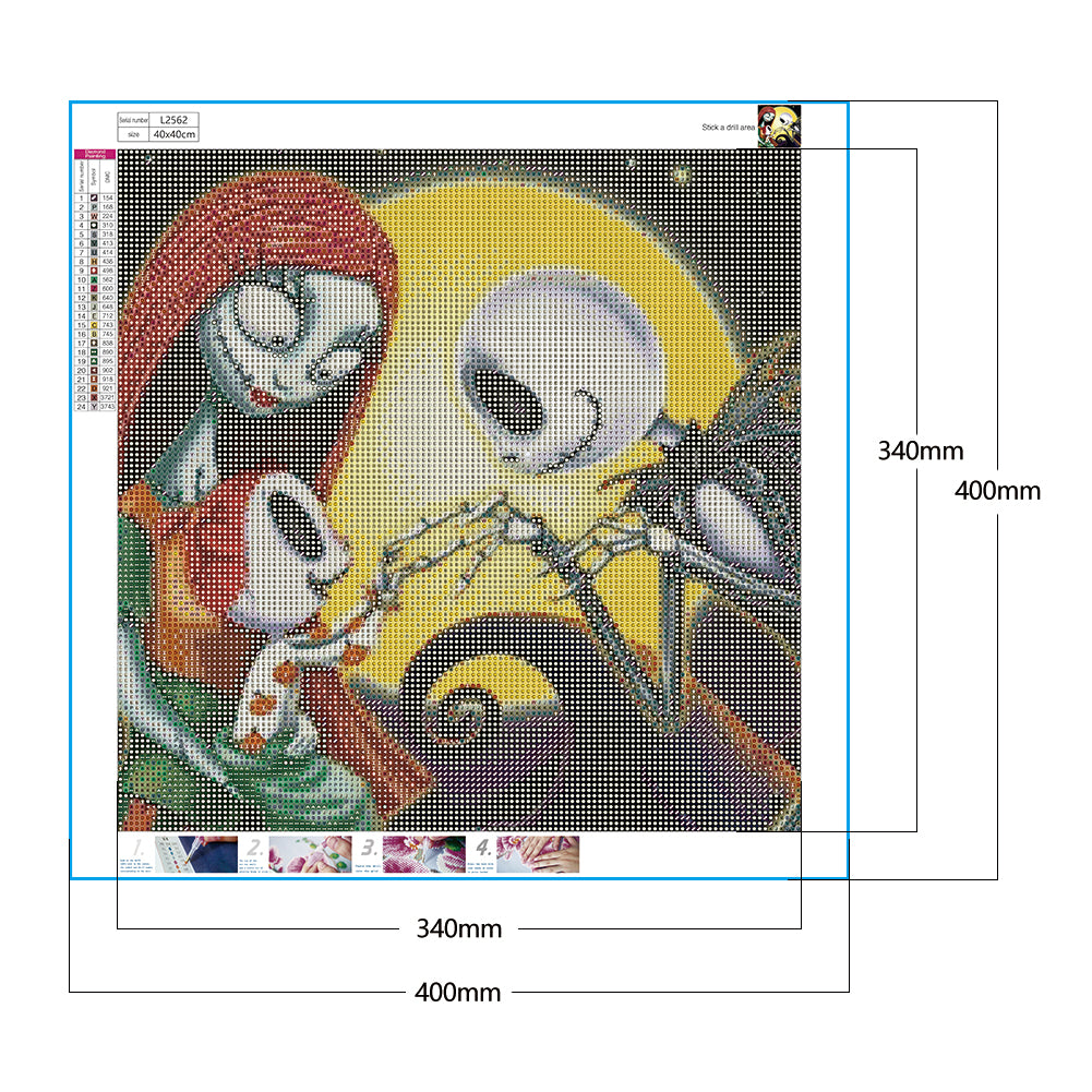 Family Skulls - Full Round Drill Diamond Painting 40*40CM