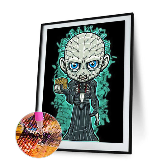 Horror Doll - Full Round Drill Diamond Painting 30*40CM