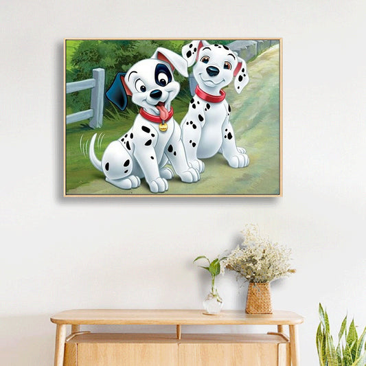 Dog - Full Round Drill Diamond Painting 30*40CM