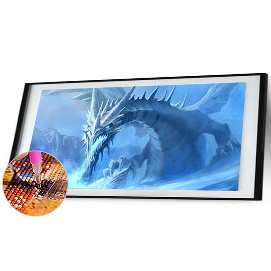Dragon Spitfire - Full Round Drill Diamond Painting 75*40CM