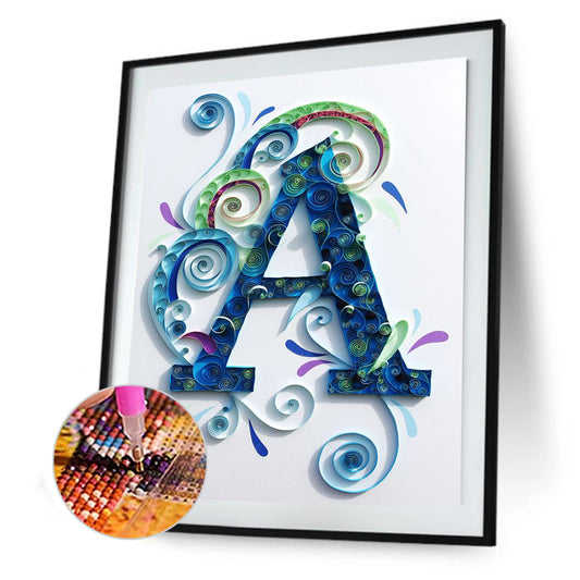 Paper Quilling - Full Round Drill Diamond Painting 30*40CM