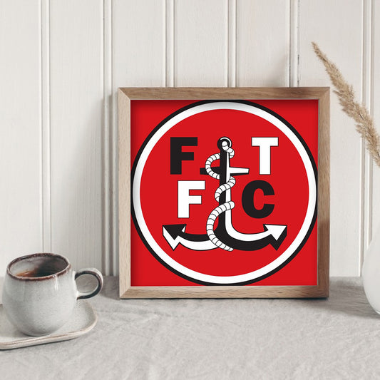 Fleetwood logo - Full Round Drill Diamond Painting 30*30CM