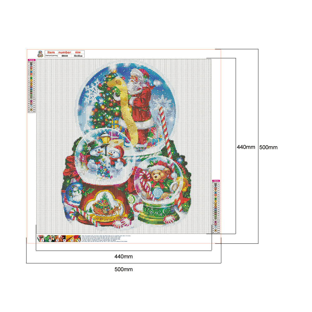 Christmas Ball - Full Round Drill Diamond Painting 50*50CM