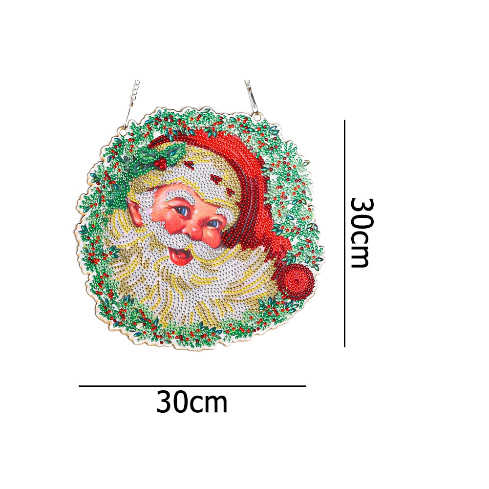 30x30cm 5D DIY Diamond Painting Art Wreath Kit Hanging Craft Home Decor