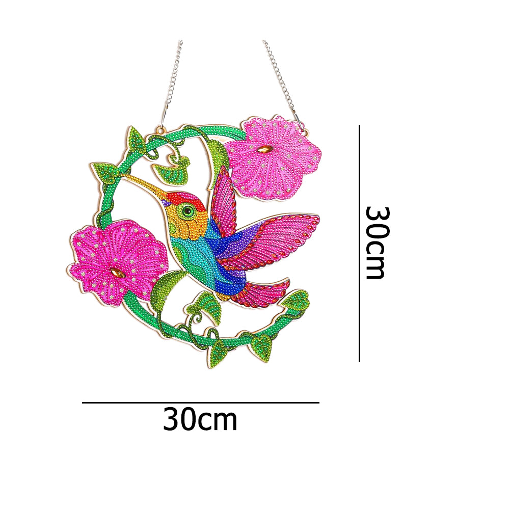 30x30cm 5D DIY Diamond Painting Art Wreath Kit Hanging Craft Home Decor