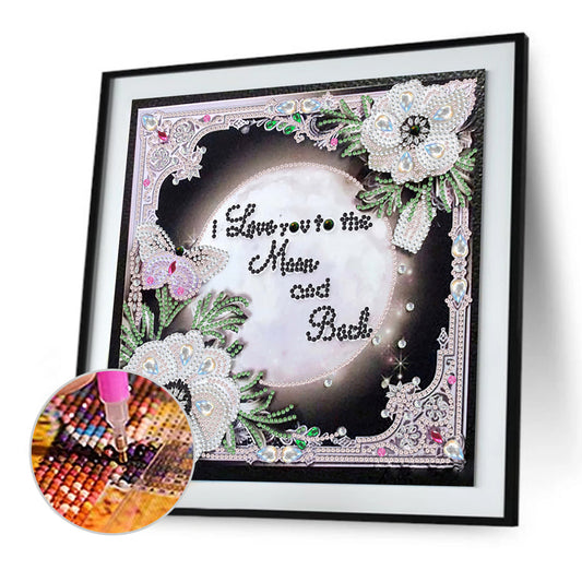 Love Letter - Special Shaped Drill Diamond Painting 30*30CM