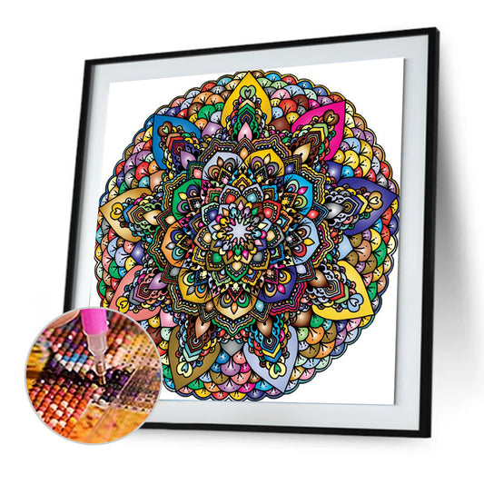 Datura - Full Round Drill Diamond Painting 30*30CM