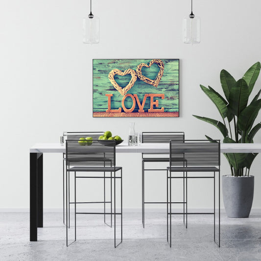 Love Heart - Full Round Drill Diamond Painting 40*30CM