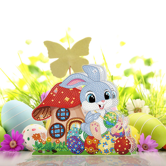 DIY Diamond Painting LED Lamp Special-shaped Crystal Drill Easter Ornament