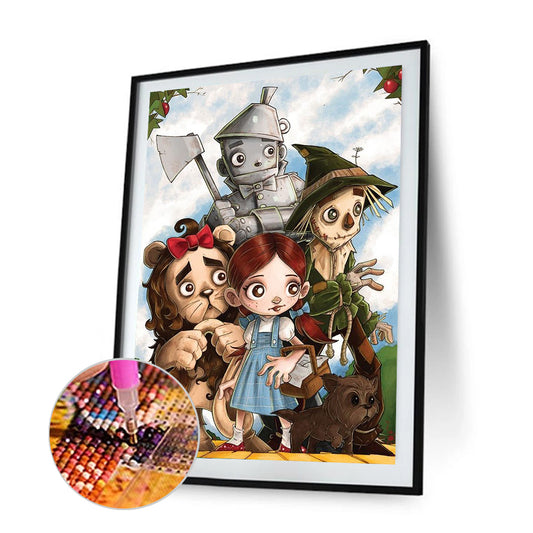 Fairy Tale - Full Round Drill Diamond Painting 30*45CM