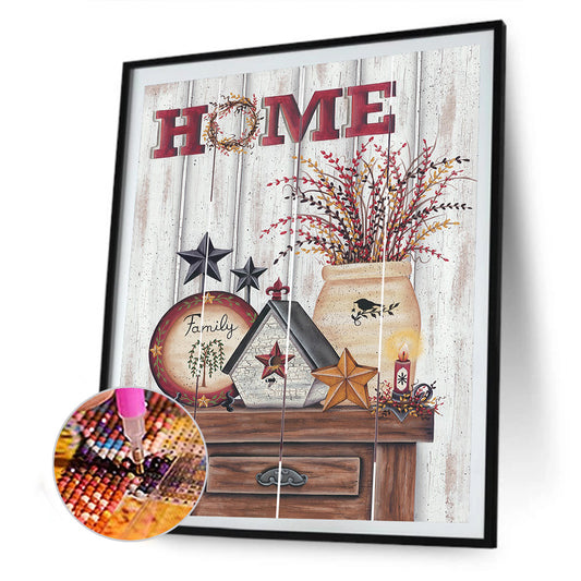 Counter - Full Round Drill Diamond Painting 30*40CM