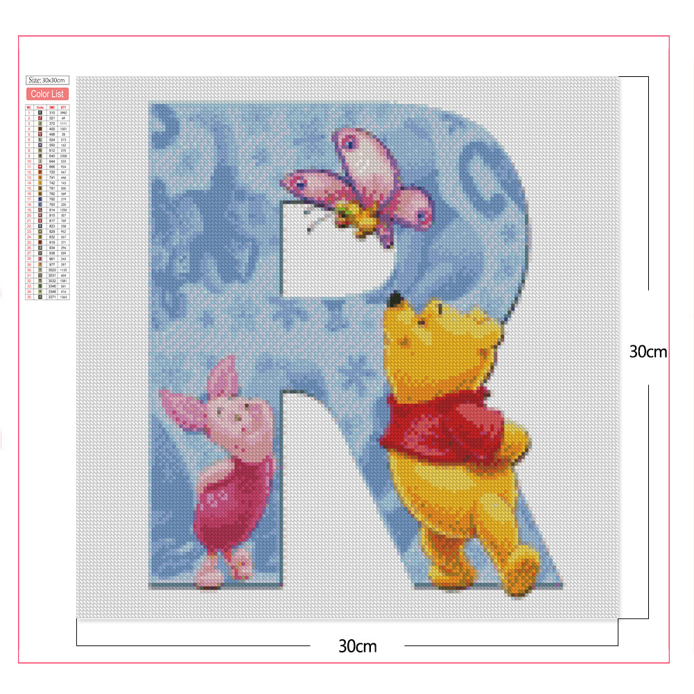Bear - Full Square Drill Diamond Painting 30*30CM