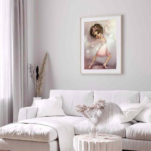 Big-eye Girl - Full Round Drill Diamond Painting 50*60CM