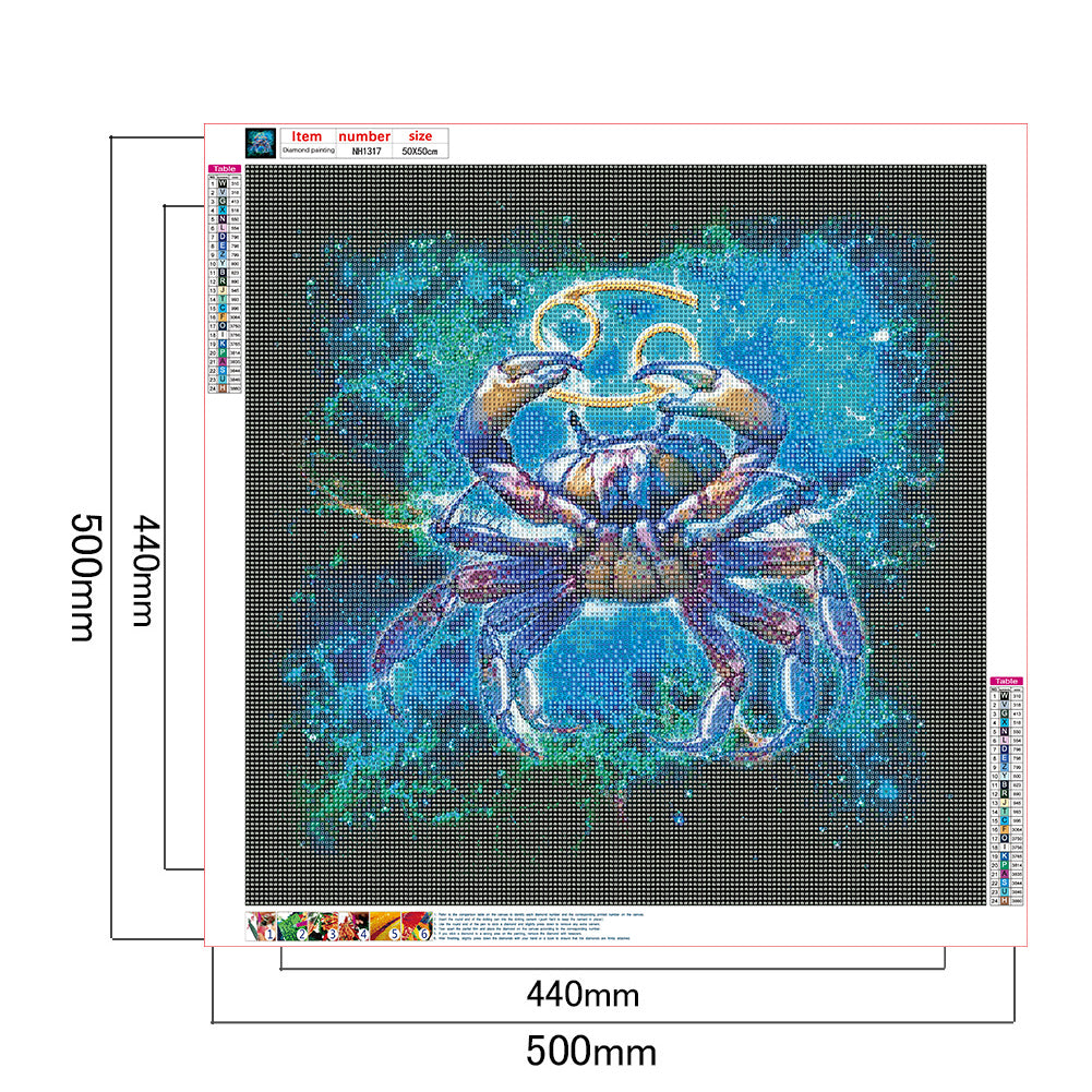 Fantasy Constellation - Full Round Drill Diamond Painting 50*50CM
