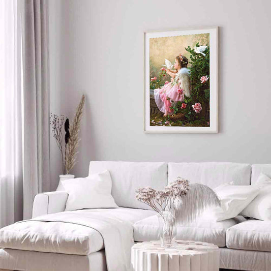 Little Angel - Full Round Drill Diamond Painting 30*40CM