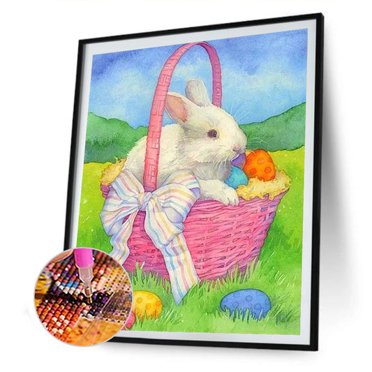 Easter Bunny - Full Round Drill Diamond Painting 30*40CM
