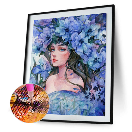 Beauty - Full Round Drill Diamond Painting 30*40CM