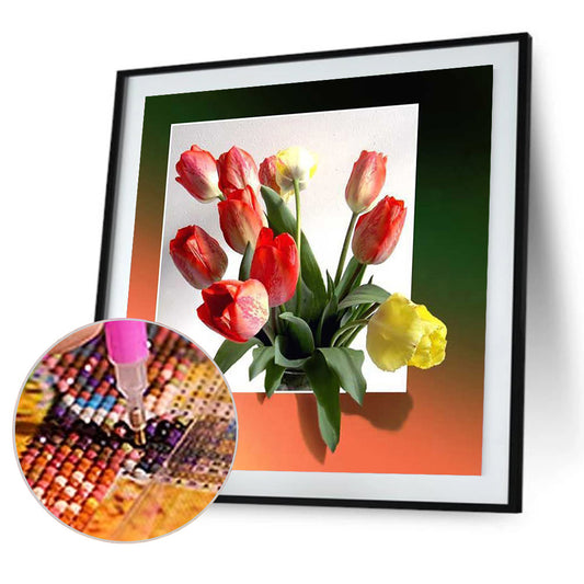 Tulip - Full Square Drill Diamond Painting 30*30CM