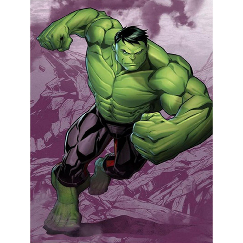 Hulk - Full Round Drill Diamond Painting 40*50CM