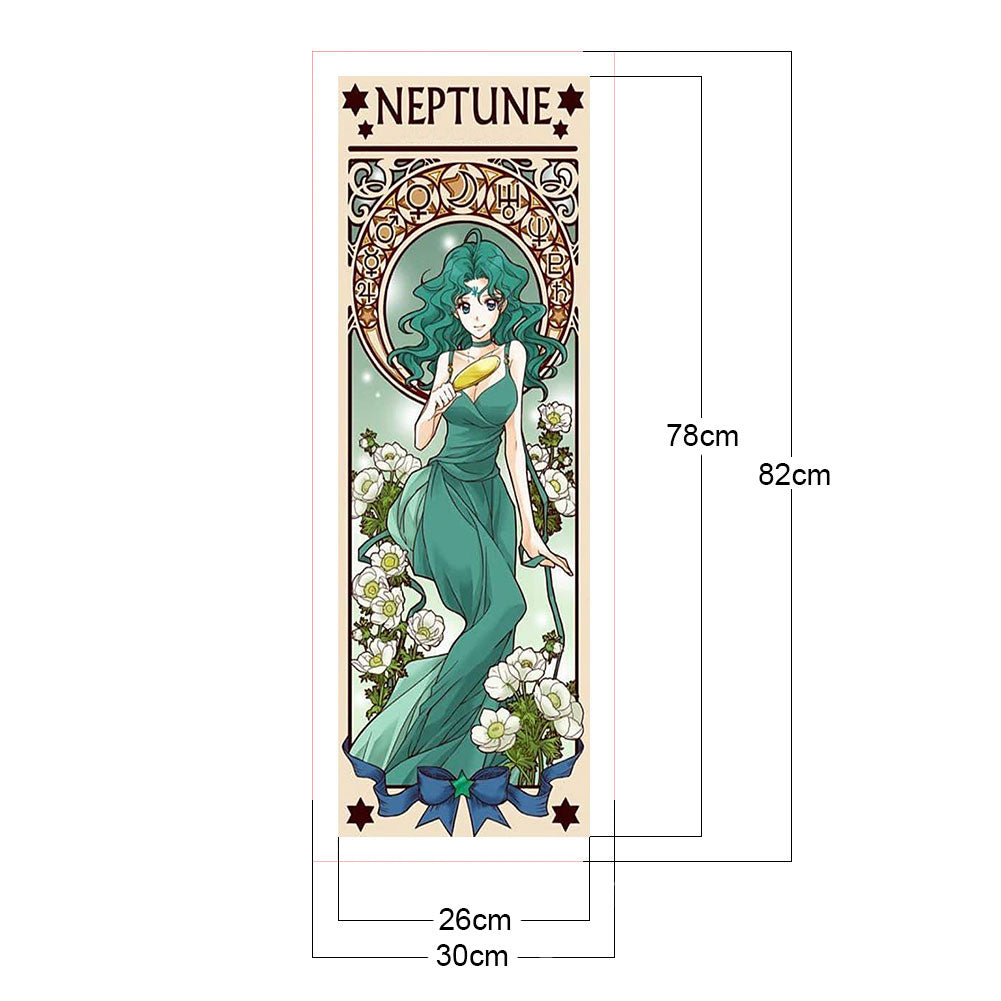 Sailor Moon - Clow Card - 11CT Stamped Cross Stitch 30*82CM