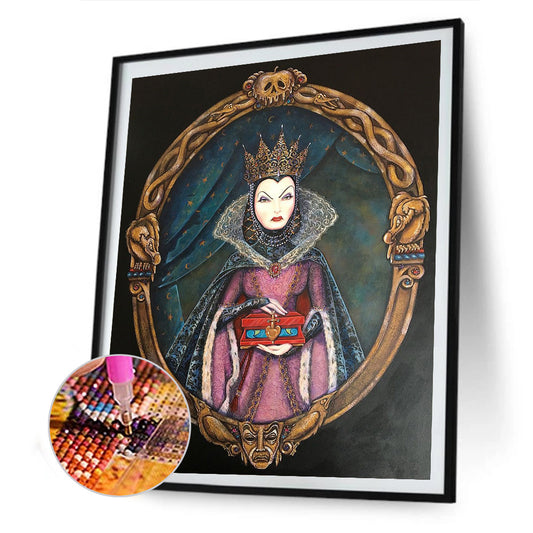 Mirror Witch - Full Round Drill Diamond Painting 40*50CM