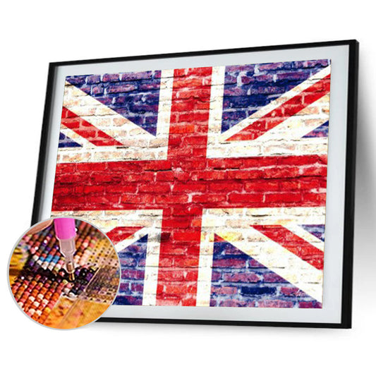 National Flag - Full Round Drill Diamond Painting 40*30CM