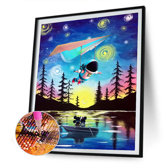 Galaxy Star Series - Full Round Drill Diamond Painting 30*40CM