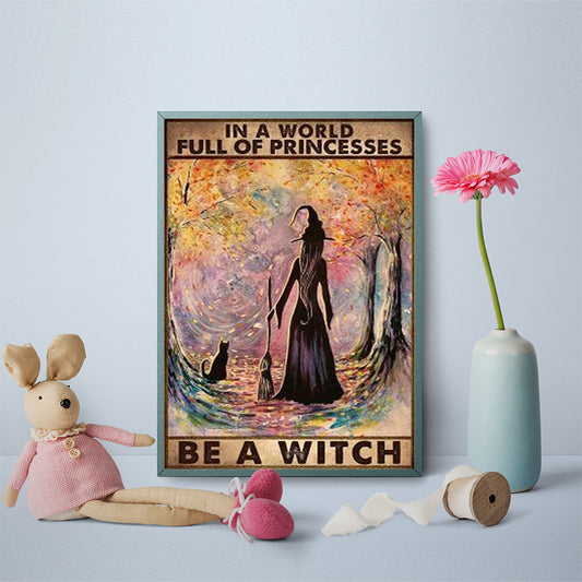 Witch - Full Square Drill Diamond Painting 40*50CM