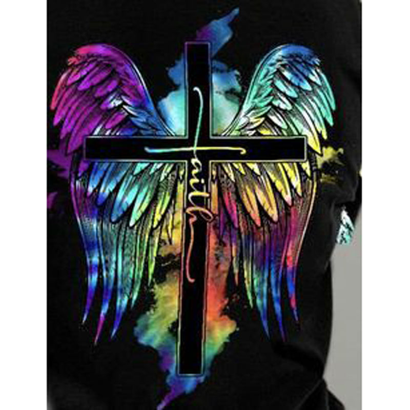 Cross - Full Round Drill Diamond Painting 30*40CM