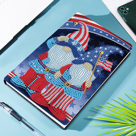 DIY Diamond Painting Notebook Special Shaped Drill A5 Diary Book 50 Pages