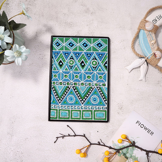 DIY Partial Special Shaped Diamond Painting 50 Pages A5 Notebook Sketchbook