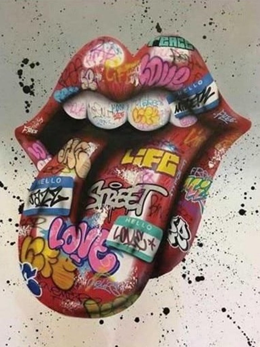 Graffiti - Full Round Drill Diamond Painting 30*40CM