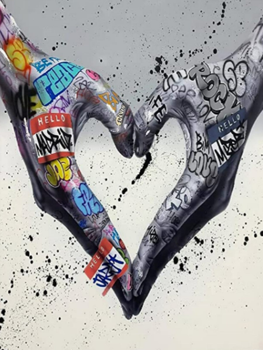 Graffiti - Full Round Drill Diamond Painting 30*40CM