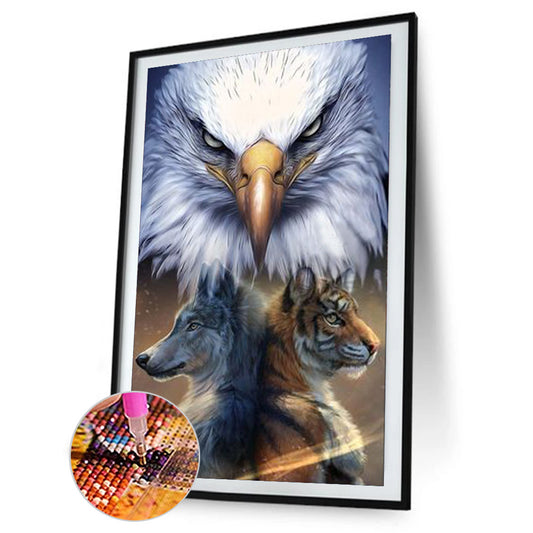 Eagle - Full Round Drill Diamond Painting 40*60CM