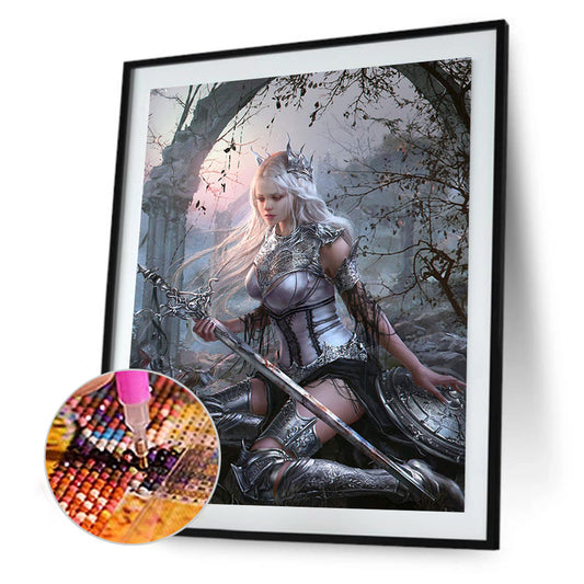 Beauty Elf - Full Round Drill Diamond Painting 30*40CM