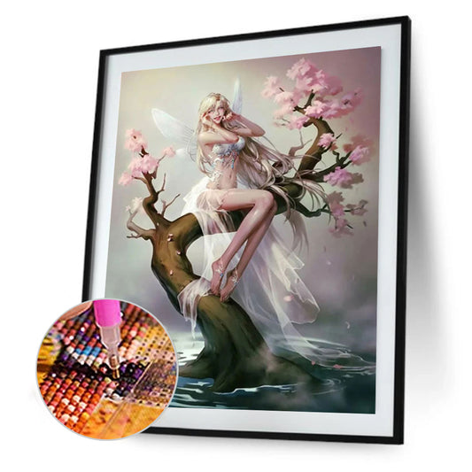 Beauty Elf - Full Round Drill Diamond Painting 30*40CM
