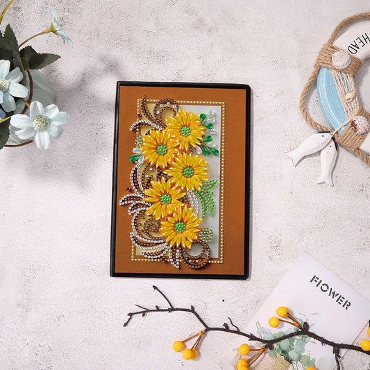 Special Shaped Diamond Painting 50 Pages A5 Notebook DIY Sketchbook Crafts