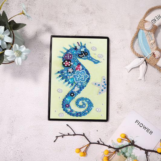 Special Shaped Diamond Painting 50 Pages A5 Notebook DIY Sketchbook Crafts