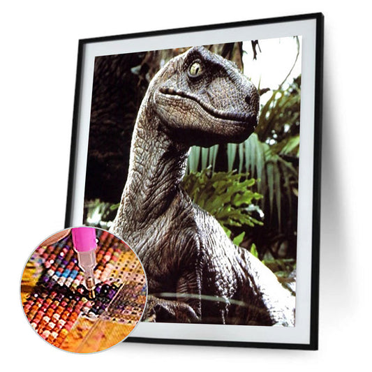 Dinosaur - Full Round Drill Diamond Painting 30*40CM