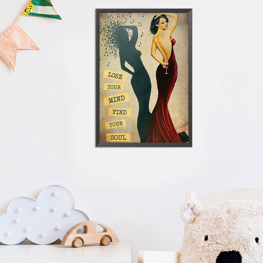 Soul Music - Full Round Drill Diamond Painting 40*60CM
