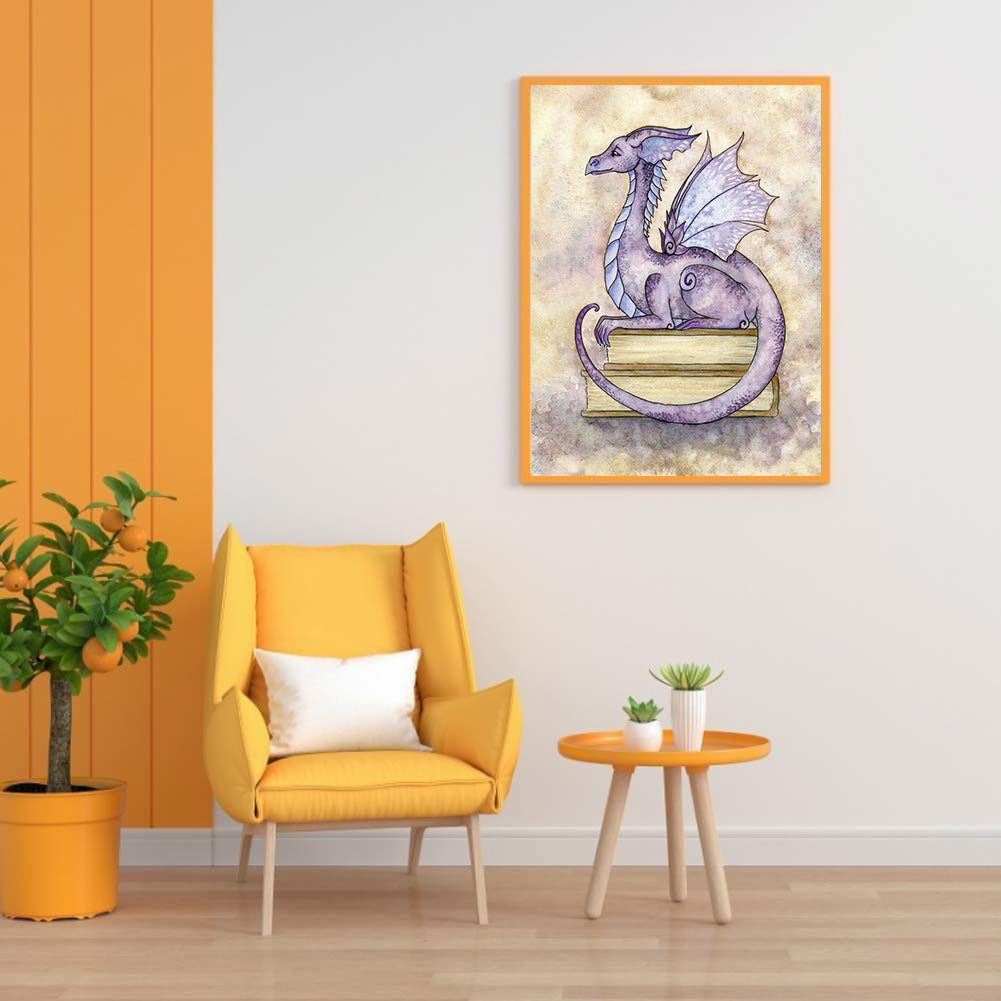 Pterosaur - Full Round Drill Diamond Painting 40*50CM