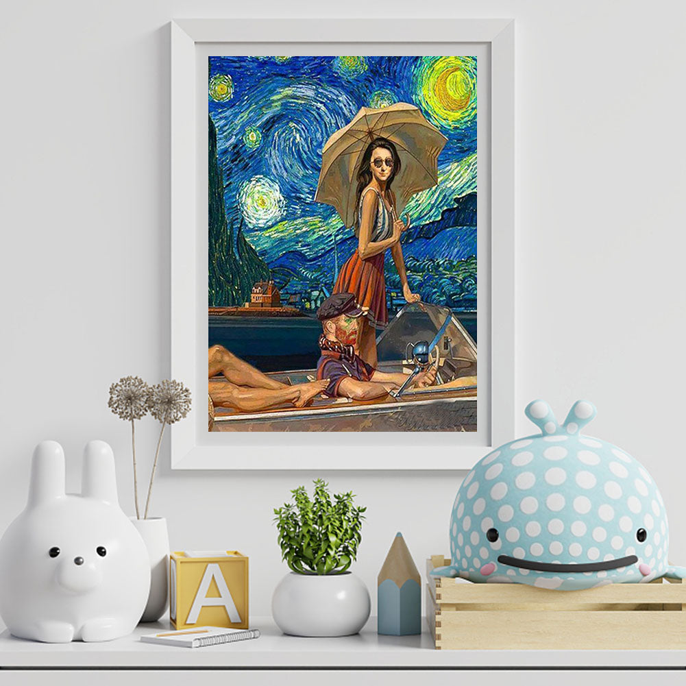 World Famous Fantasy Linkage - Full Round Drill Diamond Painting 30*40CM